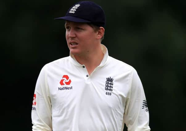 England's Gary Ballance