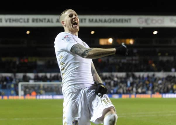 Pontus Jansson celebrates the win.