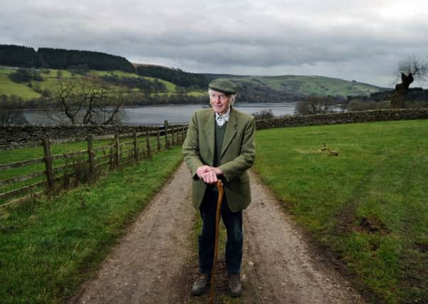 Pictured shepherd John Rayner. PIC: Jonathan Gawthorpe