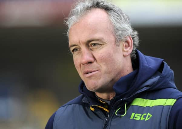 Leeds Rhinos' head coach Brian McDermott (Picture: Bruce Rollinson).