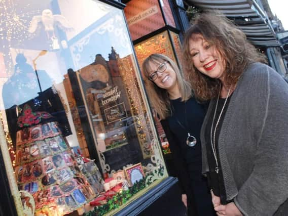 Harrogate's Bijouled shop owner Georgina Collins and Laura Livingstone.
 (1712192AM1)