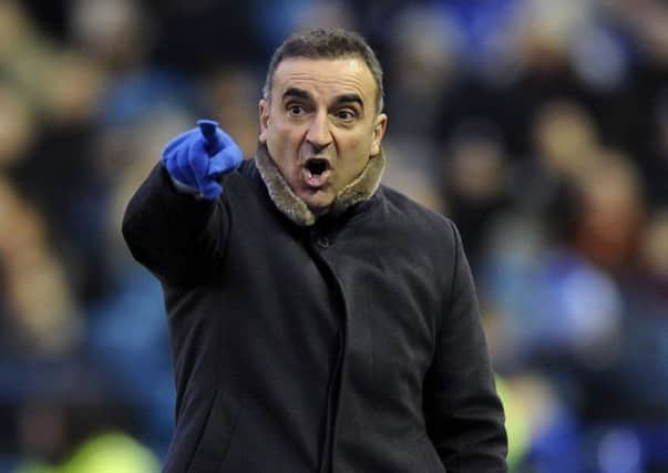 Sheffield Wednesday's head coach Carlos Carvalhal (Picture: Steve Ellis).