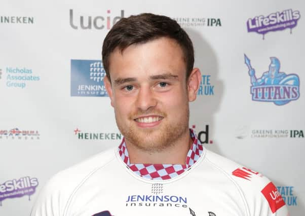 Luke Cole - Rotherham Titans, Rotherham, United Kingdom, 23rd August 2016. Photo by Glenn Ashley.