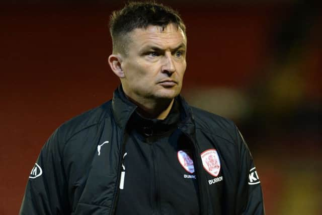 Paul Heckingbottom cut a frustrated figure.