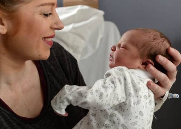 Coraline Rose Kay with her mother Tiffany. PIC: Bruce Rollinson