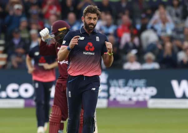 England's Liam Plunkett. Picture: David Davies/PA