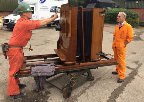 A WHOPPER: The Big Big Camera will be at The National Coal Mining Museum in Wakefield.