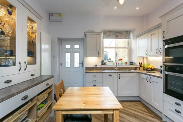 The kitchen at Digger Cottage