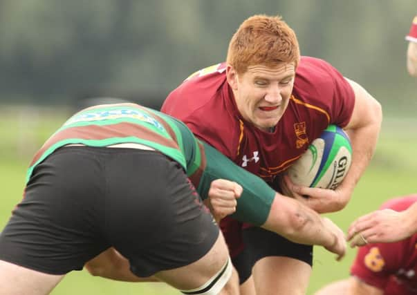 Second row Austen Thompson scored two tries as Huddersfield defeated Luctonians (Picture: Andy May).