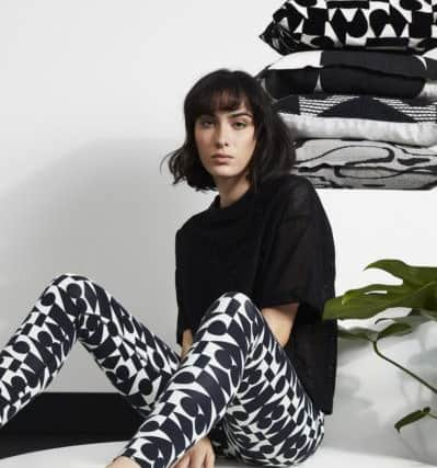 PATTERNITY + John Lewis Airtex Crop T-Shirt, Black
Exclusive to John Lewis
, Â£39; and leggings, Â£45.