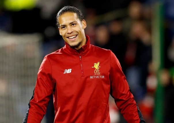 Liverpool's Virgil van Dijk: Costly buy from Southampton.