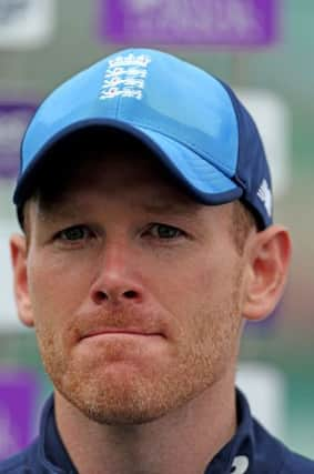 England captain Eoin Morgan: Ready for the challenge.