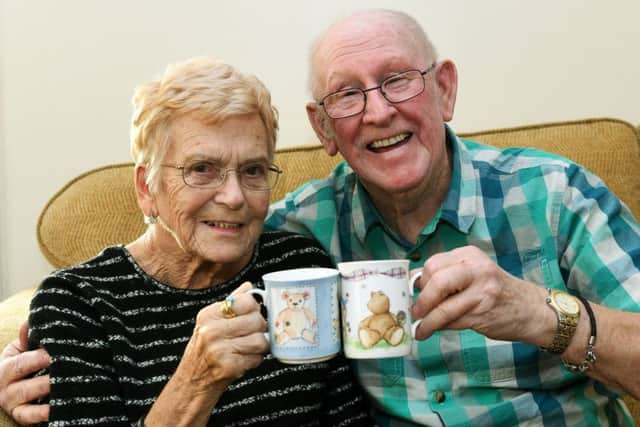 Keith Limbert with wife Anne. Picture Jonathan Gawthorpe