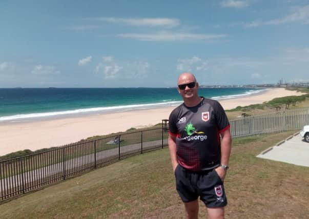 Richard Agar making himself at home in Illawarra