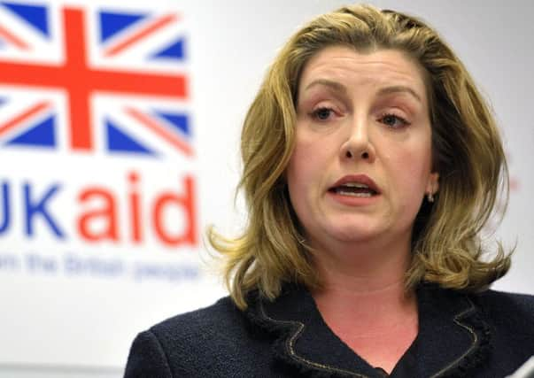 Penny Mordaunt the International Development Secretary. (PA).