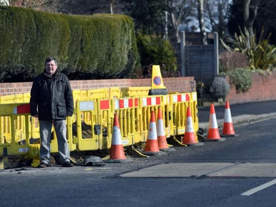 People living along Stainbeck Lane in Chapel Allerton say they endured crumbling tarmac and wonky paving stones.