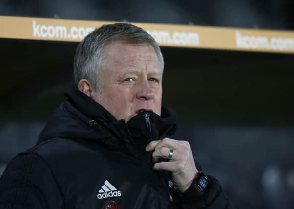 Chris Wilder: Angry.