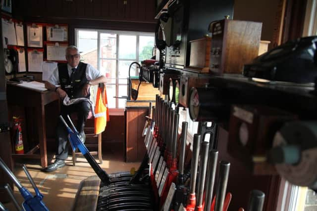 Keeping the signal box running.