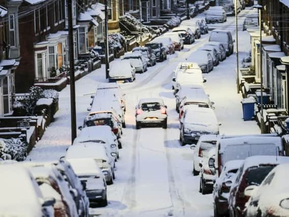 Snow in Yorkshire