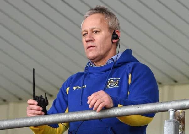 Hunslet coach Gary Thornton