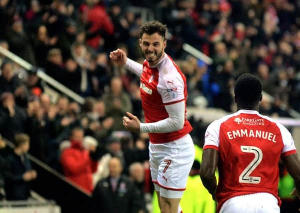 Rotherham United's Anthony Forde.  Picture: Bruce Rollinson.