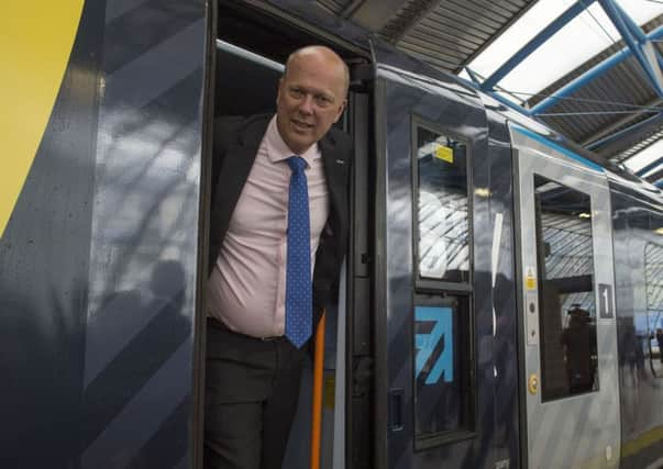 Transport Secretary Chris Grayling.