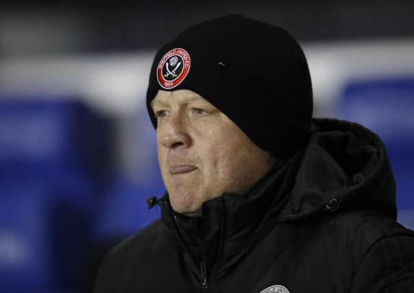 Sheffield United manager Chris Wilder (Picture: David Klein/Sportimage).