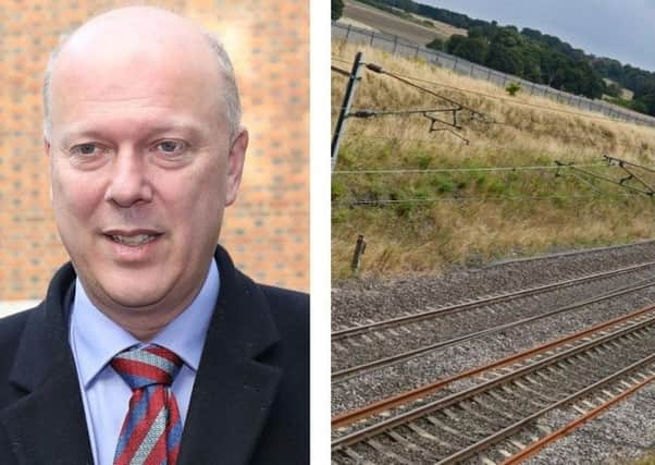 Transport Secretary Chris Grayling.