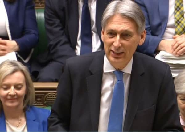 Philip Hammond delivers his Spring Statement.