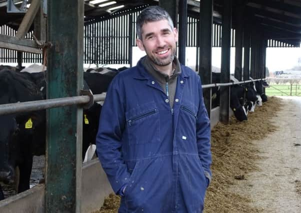 Paul Tompkins, the newly elected vice chairman of the NFU's national dairy board.