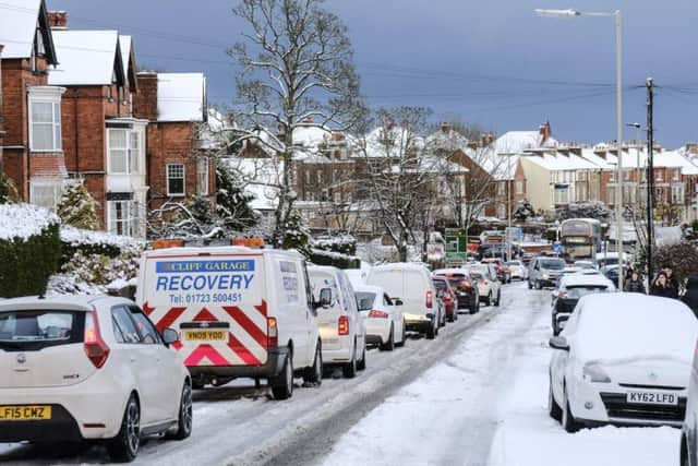 Snow in Yorkshire