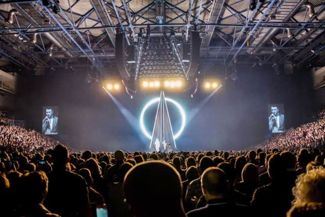 Sam Smith at the FlyDSA Arena, Sheffield. Picture: Anthony Longstaff