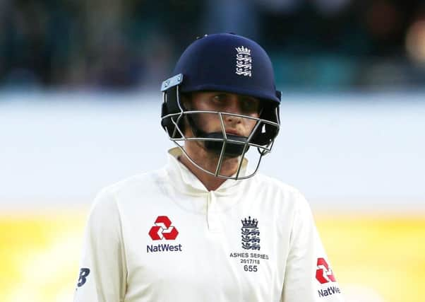 LATE BLOW: England captain Joe Root. Picture: Jason O'Brien/PA