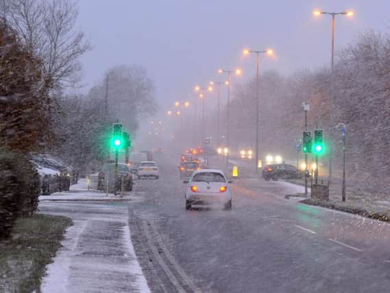 Snow in Leeds