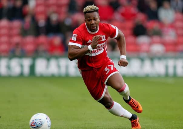 Middlesbrough's Adama Traore: Marked man.