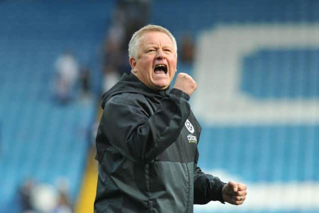 Sheffield United boss Chris Wilder.