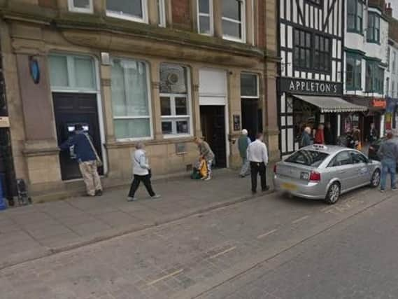 Ripon Market Place. There is no suggestion that anyone seen in the picture was involved in the incident. Picture: Google.