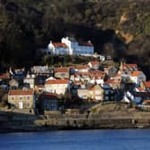 The sun shines on Runswick Bay. Picture by Gerard Binks.