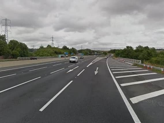 M1, junction 33. Pic: Google.