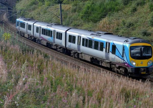 A new-look Trans-Pennine Express train.