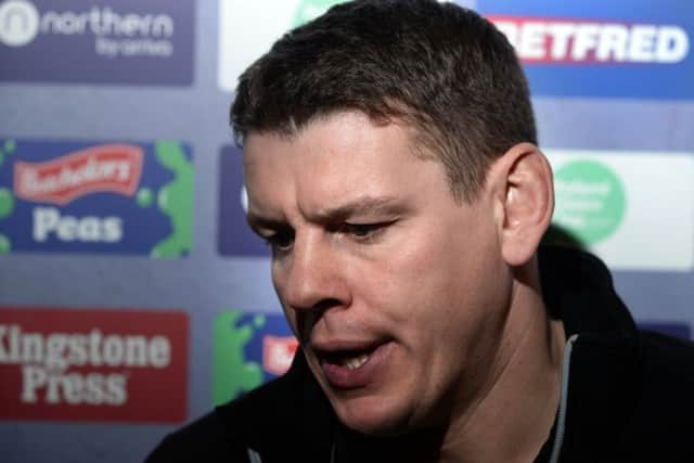 Hull FC head coach, Lee Radford. Picture: Bruce Rollinson