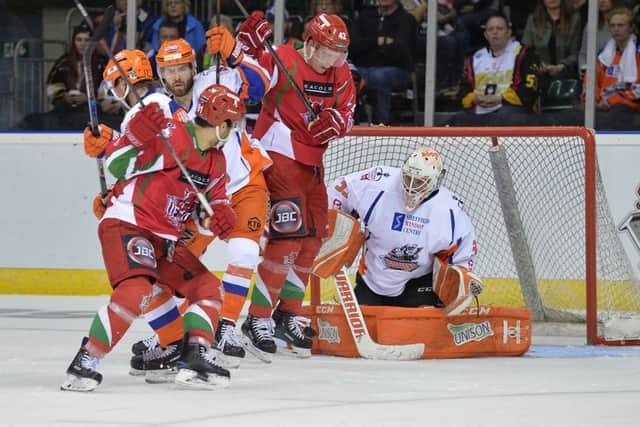 Sheffield Steelers were beaten 3-1 by Cardiff Devils in the Elite League play-off final (Picture: Dean Woolley)