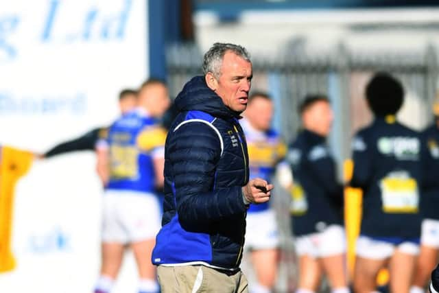 CONFIDENT: Leeds Rhinos head coach Brian McDermott.
 Picture: Jonathan Gawthorpe