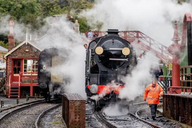 MOVIE MAGIC: Goathland featured as Hogsmead Station in the Harry Potter films.