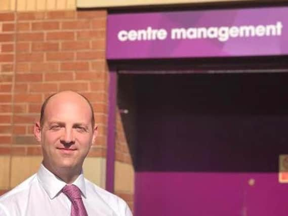 Crystal Peaks centre manager Lee Greenwood