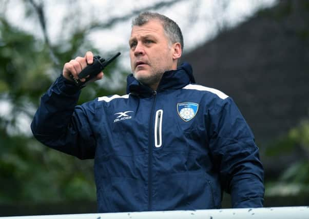 Yorkshire Carnegie head coach, James Lowes. PIC: Jonathan Gawthorpe