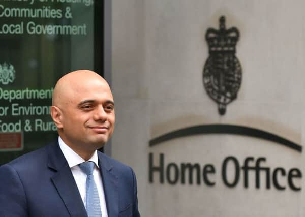 Sajid Javid is the new Home Secretary.