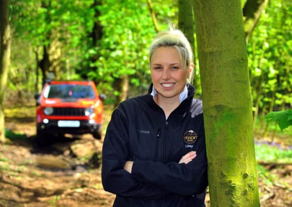 Libby Dykes on the Carlton Towers estate near Selby.