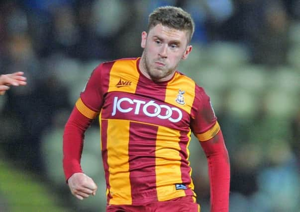 Bradford City's Shay McCartan