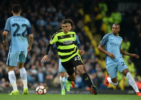 Collin Quaner: Breakings forward in last season's FA Cup replay, the Town striker is ready to face 
Manchester City.